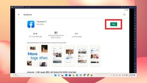 Tải Facebook về máy tính bằng giả lập Android 5