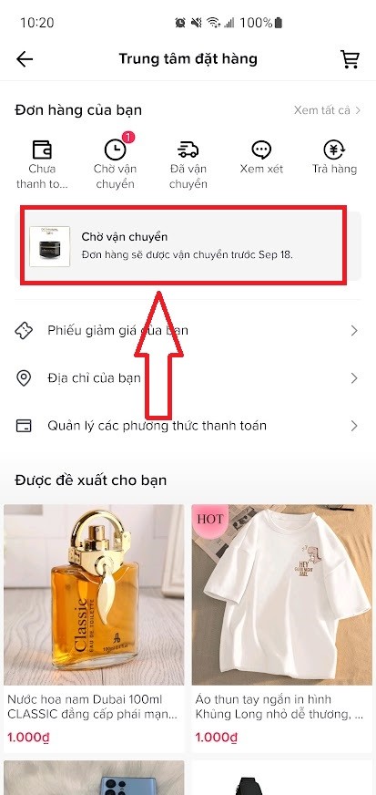 Hướng dẫn cách hủy đơn hàng trên Tiktok 3