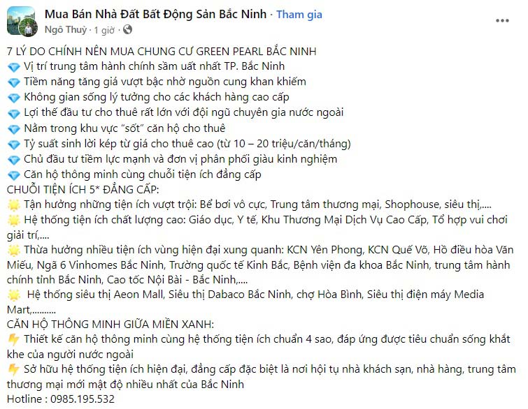 Mẫu content bán chung cư 3