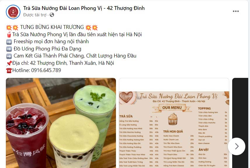 Tổng hợp những mẫu stt quảng cáo trà sữa hay