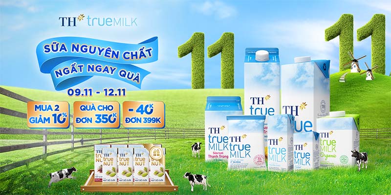 Chiến lược xúc tiến hỗn hợp (Promotion) của TH True Milk