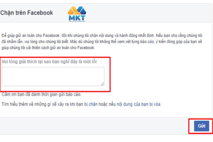 Kháng cáo Facebook