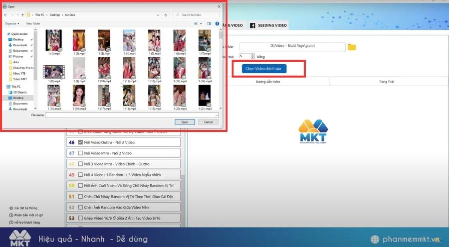 Tải các video