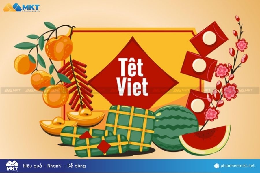 Mẫu stt bán hàng bánh kẹo tết ý nghĩa 