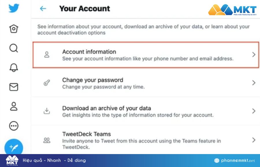 Cách đổi Twitter handle trên máy tính