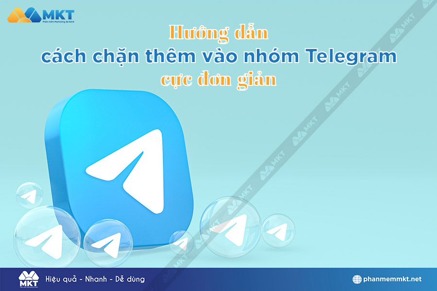 Cách chặn thêm vào nhóm Telegram cực dễ