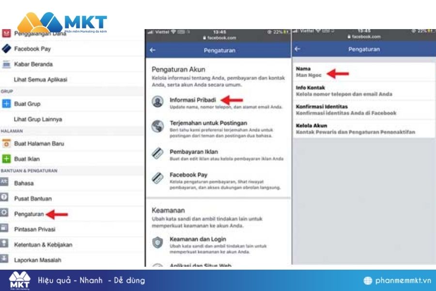 Cách đổi tên Facebook 1 chữ đơn giản, dễ làm