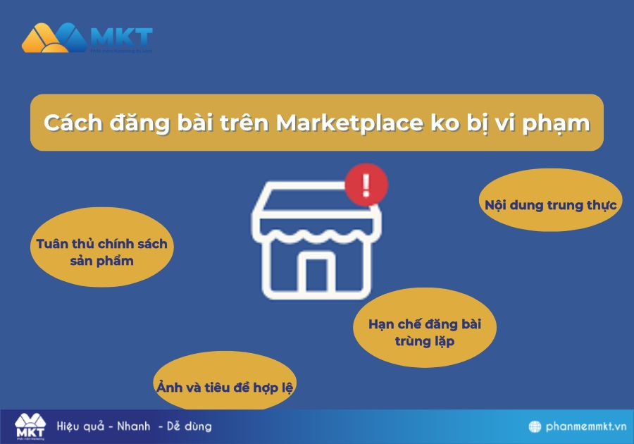 Những lưu ý khi bán hàng trên Facebook Marketplace Cách bán hàng trên Facebook Marketplace không bị vi phạm